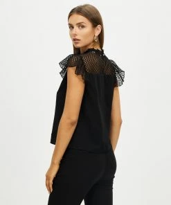 Atmos&Here Aura Lace Frill Sleeve Blouse Black -Deals The Style Setters Store http3A2F2Fstatic.theiconic.com .au2Fp2Fatmos here 6059 4619531 3