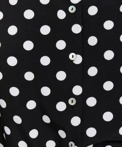Atmos&Here Tessa V-Neck Blouse Black Base & Polka Dot -Deals The Style Setters Store http3A2F2Fstatic.theiconic.com .au2Fp2Fatmos here 6531 1504131 6