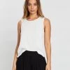 Atmos&Here Ava Sleeveless Top White