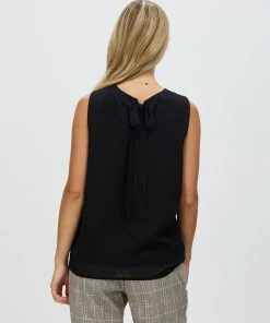 Atmos&Here Dellen Pleat Neck Blouse Black -Deals The Style Setters Store http3A2F2Fstatic.theiconic.com .au2Fp2Fatmos here 8068 3008141 3
