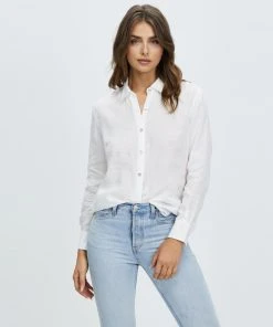 Atmos&Here Sorrento Linen Shirt White