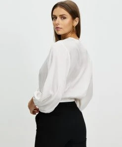 Atmos&Here Lyra Wrap Blouse White -Deals The Style Setters Store http3A2F2Fstatic.theiconic.com .au2Fp2Fatmos here 8292 4885821 3