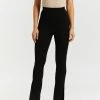 Atmos&Here Vanessa Split Hem Pants Black