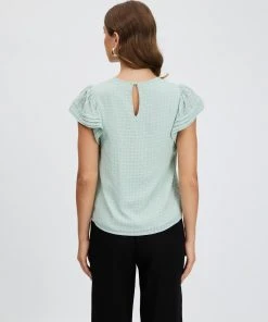 Atmos&Here Tessa Frill Sleeve Blouse Sage -Deals The Style Setters Store http3A2F2Fstatic.theiconic.com .au2Fp2Fatmos here 8951 5338141 3