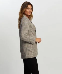 Atmos&Here Noele Blazer Neutral Check -Deals The Style Setters Store http3A2F2Fstatic.theiconic.com .au2Fp2Fatmos here 9084 5618911 2