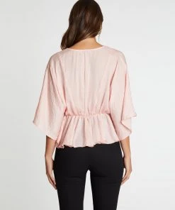 Atmos&Here Emma Drape Front Blouse Dusty Pink -Deals The Style Setters Store http3A2F2Fstatic.theiconic.com .au2Fp2Fatmos here 9414 1919531 3