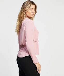 Atmos&Here Katherine Tie Front Blouse Soft Pink -Deals The Style Setters Store http3A2F2Fstatic.theiconic.com .au2Fp2Fatmos here 9427 6588221 2