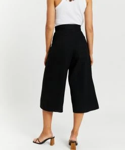 Atmos&Here Taylor Cropped Wide Leg Pants Black -Deals The Style Setters Store http3A2F2Fstatic.theiconic.com .au2Fp2Fatmos here 9504 9446821 3