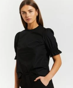 Atmos&Here Jacinta Shirred Sleeve Top Black -Deals The Style Setters Store http3A2F2Fstatic.theiconic.com .au2Fp2Fatmos here 9540 7627331 4