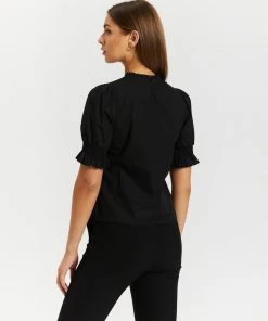 Atmos&Here Jacinta Shirred Sleeve Top Black -Deals The Style Setters Store http3A2F2Fstatic.theiconic.com .au2Fp2Fatmos here 9582 7627331 3
