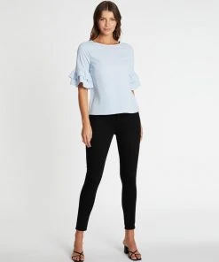 Atmos&Here Bobbi Frill Layered Sleeve Top Soft Blue -Deals The Style Setters Store http3A2F2Fstatic.theiconic.com .au2Fp2Fatmos here 9673 8619531 5