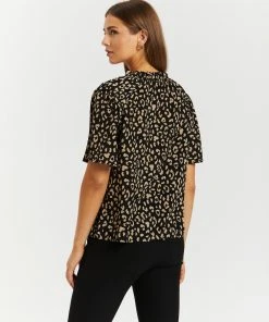 Atmos&Here Mia High Neck Blouse Black Base Leopard -Deals The Style Setters Store http3A2F2Fstatic.theiconic.com .au2Fp2Fatmos here 9687 8279921 3