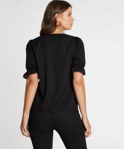 Atmos&Here Claira V-Neck Blouse Black -Deals The Style Setters Store http3A2F2Fstatic.theiconic.com .au2Fp2Fatmos here 9759 4719531 3