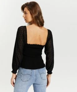 Atmos&Here Petra Puff Sleeve Top Black -Deals The Style Setters Store http3A2F2Fstatic.theiconic.com .au2Fp2Fatmos here 9822 9504131 3