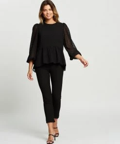 Atmos&Here Teegan Blouse Black -Deals The Style Setters Store http3A2F2Fstatic.theiconic.com .au2Fp2Fatmos here 9824 2757811 5