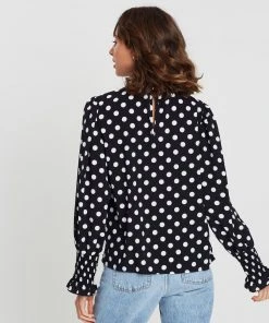 Atmos&Here Georgie Top Polka Dot -Deals The Style Setters Store http3A2F2Fstatic.theiconic.com .au2Fp2Fatmos here 9973 827167 3
