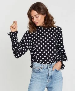 Atmos&Here Georgie Top Polka Dot