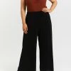 Atmos&Here Curvy Darcy Wide Leg Pants Black