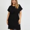 Atmos&Here Curvy Orla Mini Dress Black