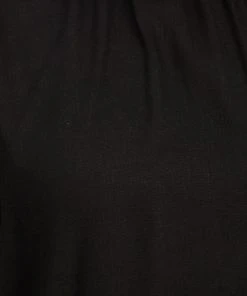 Atmos&Here Curvy Kenya High Neck Linen Blend Blouse Black -Deals The Style Setters Store http3A2F2Fstatic.theiconic.com .au2Fp2Fatmos here curvy 1979 4077331 6