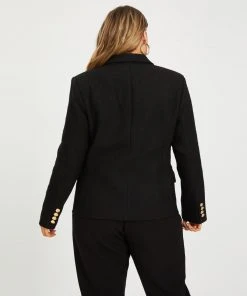 Atmos&Here Curvy Celine Boucle Blazer Black Boucle -Deals The Style Setters Store http3A2F2Fstatic.theiconic.com .au2Fp2Fatmos here curvy 2076 8713031 3