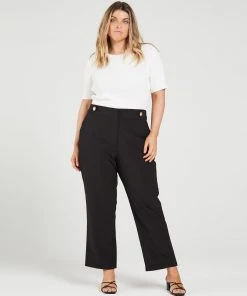 Atmos&Here Curvy Annalise Straight Leg Pants Black -Deals The Style Setters Store http3A2F2Fstatic.theiconic.com .au2Fp2Fatmos here curvy 2568 9260031 5