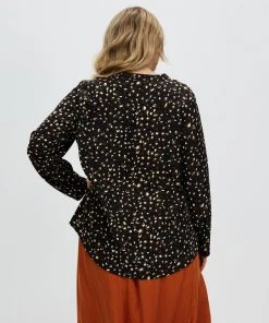 Atmos&Here Curvy Lainey Blouse Black Leopard -Deals The Style Setters Store http3A2F2Fstatic.theiconic.com .au2Fp2Fatmos here curvy 4285 0746821 3