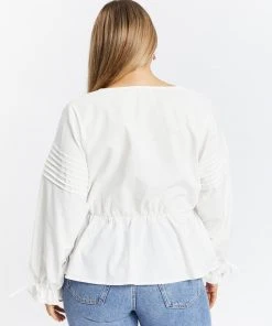 Atmos&Here Curvy Juniper Cotton Blouse White -Deals The Style Setters Store http3A2F2Fstatic.theiconic.com .au2Fp2Fatmos here curvy 4853 5814131 3