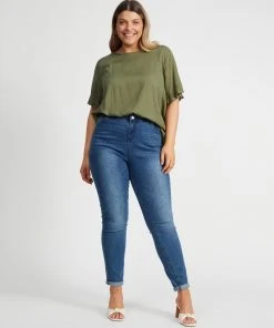 Atmos&Here Curvy Alice Linen Blend Top Khaki -Deals The Style Setters Store http3A2F2Fstatic.theiconic.com .au2Fp2Fatmos here curvy 7799 0896331 5