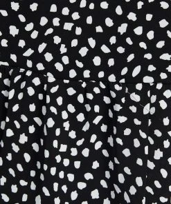 Atmos&Here Curvy Alice Puff Sleeve Smock Top Black Speckle -Deals The Style Setters Store http3A2F2Fstatic.theiconic.com .au2Fp2Fatmos here curvy 7831 7796331 6