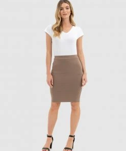 Bamboo Body Double Layer Tube Skirt Mocha -Deals The Style Setters Store http3A2F2Fstatic.theiconic.com .au2Fp2Fbamboo body 2873 6072901 4