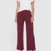 Bamboo Body Ribbed Bamboo Pants Burgundy Rib