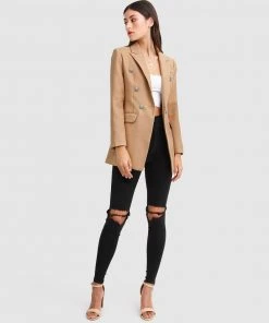 Belle & Bloom Princess Polina Textured Weave Blazer Camel -Deals The Style Setters Store http3A2F2Fstatic.theiconic.com .au2Fp2Fbelle bloom 0396 6482911 3
