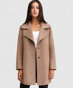 Belle & Bloom Ex-Boyfriend Wool Blend Oversized Coat