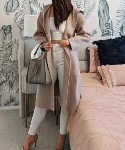 Belle & Bloom Walk This Way Wool Blend Hooded Coat Sand -Deals The Style Setters Store http3A2F2Fstatic.theiconic.com .au2Fp2Fbelle bloom 1491 2331601 5