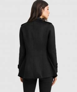 Belle & Bloom Bad Girl Wool Blend Moto Coat Black -Deals The Style Setters Store http3A2F2Fstatic.theiconic.com .au2Fp2Fbelle bloom 1701 1931011 3