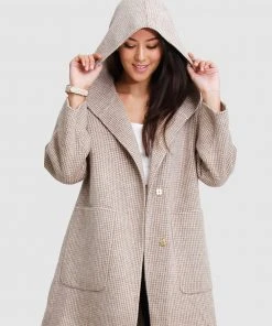 Belle & Bloom Walk This Way Wool Blend Hooded Coat Beige -Deals The Style Setters Store http3A2F2Fstatic.theiconic.com .au2Fp2Fbelle bloom 2008 914119 3