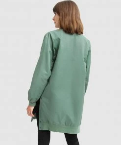 Belle & Bloom Chasing You Long Bomber Jacket Military -Deals The Style Setters Store http3A2F2Fstatic.theiconic.com .au2Fp2Fbelle bloom 2246 4417821 4