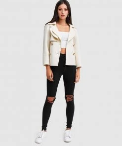 Belle & Bloom I'm Yours Wool Blend Peacoat Cream -Deals The Style Setters Store http3A2F2Fstatic.theiconic.com .au2Fp2Fbelle bloom 3152 3182901 4