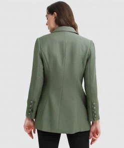 Belle & Bloom Princess Polina Textured Weave Blazer Military -Deals The Style Setters Store http3A2F2Fstatic.theiconic.com .au2Fp2Fbelle bloom 3318 3543321 3