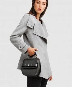 Belle & Bloom Bad Girl Wool Blend Moto Coat Grey Marl -Deals The Style Setters Store http3A2F2Fstatic.theiconic.com .au2Fp2Fbelle bloom 3320 0931011 5