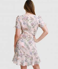 Belle & Bloom Penny Lane Rouched Mini Dress Pink -Deals The Style Setters Store http3A2F2Fstatic.theiconic.com .au2Fp2Fbelle bloom 3976 4314141 3