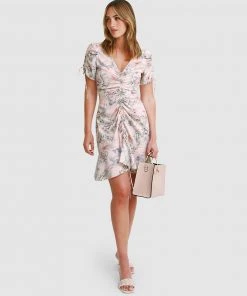 Belle & Bloom Penny Lane Rouched Mini Dress Pink -Deals The Style Setters Store http3A2F2Fstatic.theiconic.com .au2Fp2Fbelle bloom 3979 4314141 4