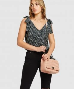 Belle & Bloom Feel For You V-Neck Top Black Print -Deals The Style Setters Store http3A2F2Fstatic.theiconic.com .au2Fp2Fbelle bloom 4055 8579631 5