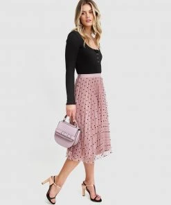 Belle & Bloom Mixed Feelings Reversible Skirt Dusty Pink -Deals The Style Setters Store http3A2F2Fstatic.theiconic.com .au2Fp2Fbelle bloom 4464 538579 4