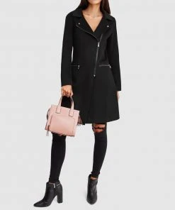 Belle & Bloom Last Chance Wool Blend Moto Coat Black -Deals The Style Setters Store http3A2F2Fstatic.theiconic.com .au2Fp2Fbelle bloom 5051 0417821 6