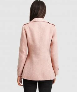 Belle & Bloom Bad Girl Wool Blend Moto Coat Blush -Deals The Style Setters Store http3A2F2Fstatic.theiconic.com .au2Fp2Fbelle bloom 5736 2931011 3