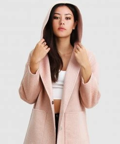 Belle & Bloom Walk This Way Wool Blend Hooded Coat Blush Pink -Deals The Style Setters Store http3A2F2Fstatic.theiconic.com .au2Fp2Fbelle bloom 5791 994139 4