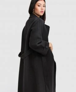 Belle & Bloom Stay Wild Oversized Wool Coat Black -Deals The Style Setters Store http3A2F2Fstatic.theiconic.com .au2Fp2Fbelle bloom 6357 6127201 4