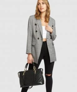 Belle & Bloom Too Cool For Work Plaid Blazer Charcoal -Deals The Style Setters Store http3A2F2Fstatic.theiconic.com .au2Fp2Fbelle bloom 6771 6380931 5